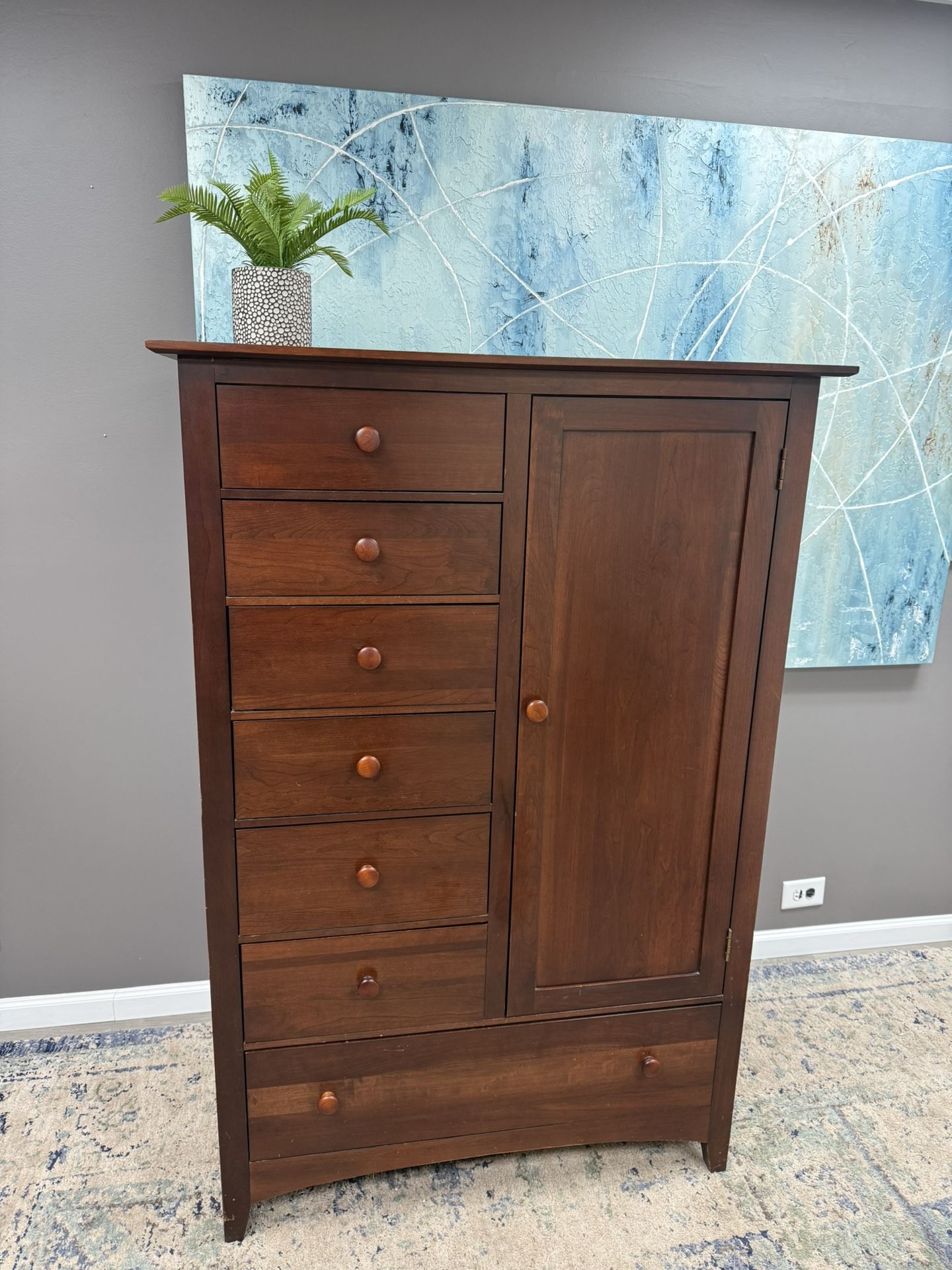 KINCAID Tall Wooden Dresser