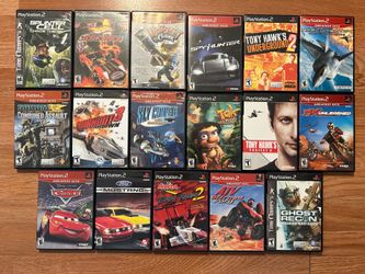 Sony PlayStation 2 Lot of 17 Games