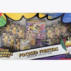 Pokemon Ascended Heroes Focused Fighters 4 In Hand Available 