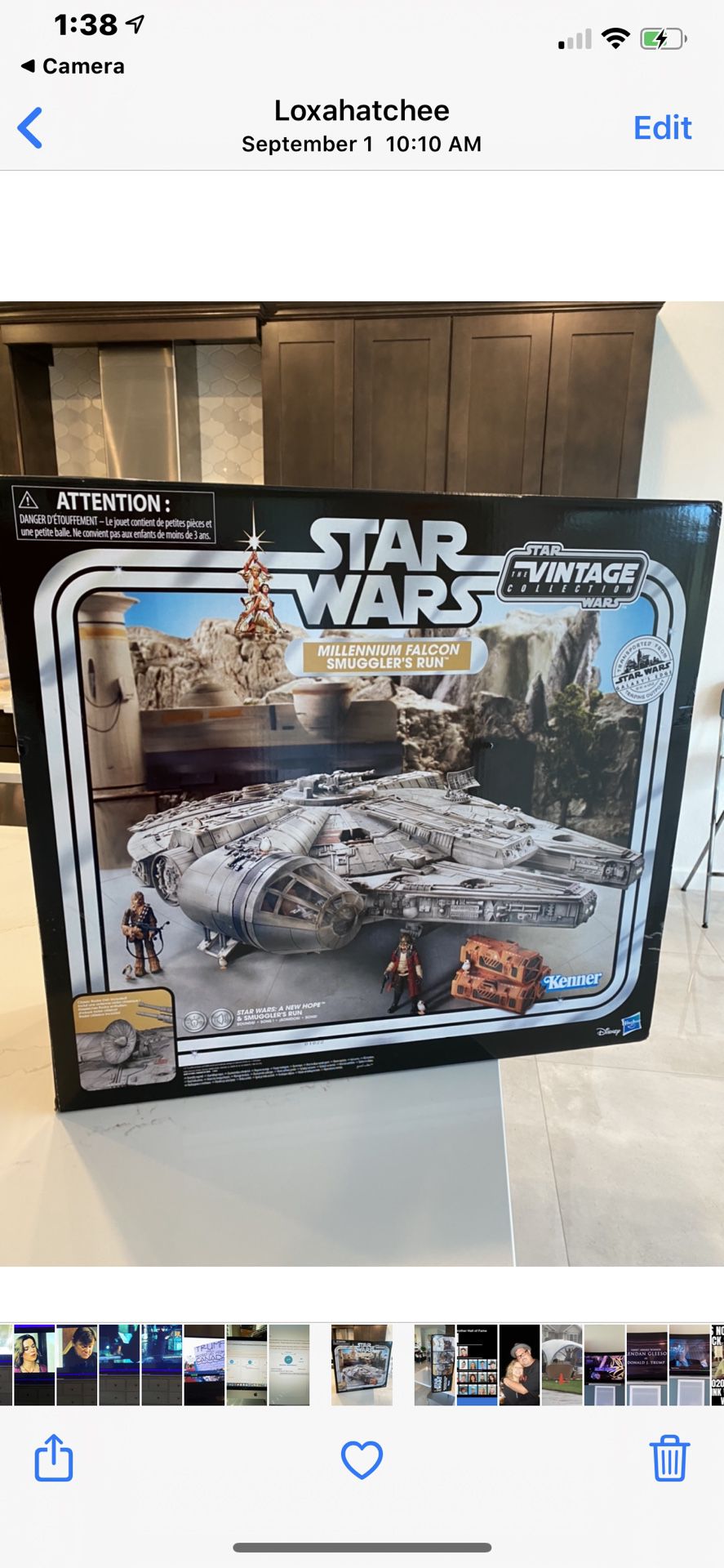 Star Wars Vintage Collection Millennium Falcon Smugglers Run New sealed