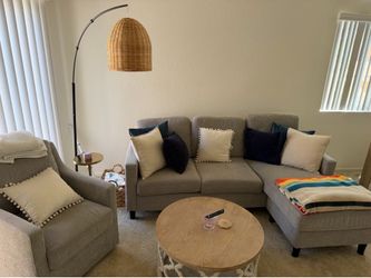 Living room couch set