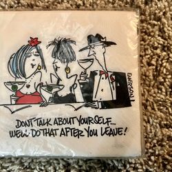 Snarky Cocktail Party Napkins “After You Leave” (New, 20 ct) 