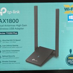 Tp Link Ax1800 Wifi Wireless USB Adapter