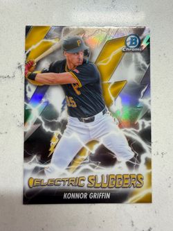 2026 Bowman Chrome Konnor Griffin Electric Sluggers #ES-17 PIRATES