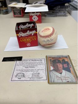 Roger Clemens Signed Baseball With COA