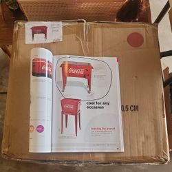 Coca Cola Large Cooler