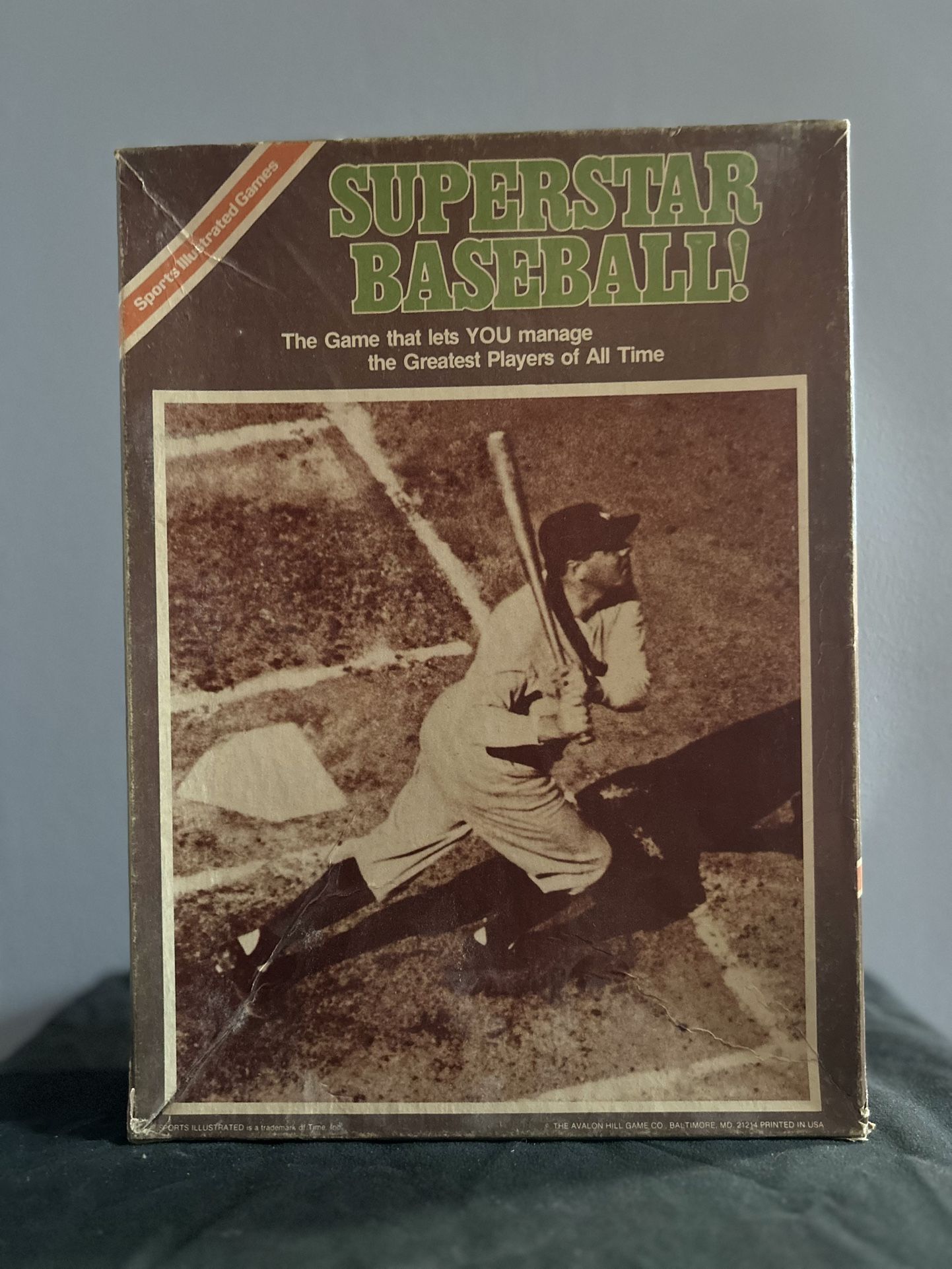 Superstar Baseball Sports Illustrated Board Game