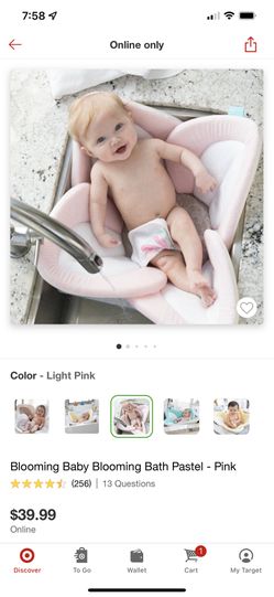 Baby Blooming Bath Lotus Pink
