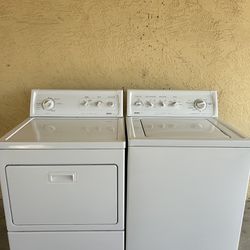 Washer&Dryer Kenmore  Set 30 Day Warranty 