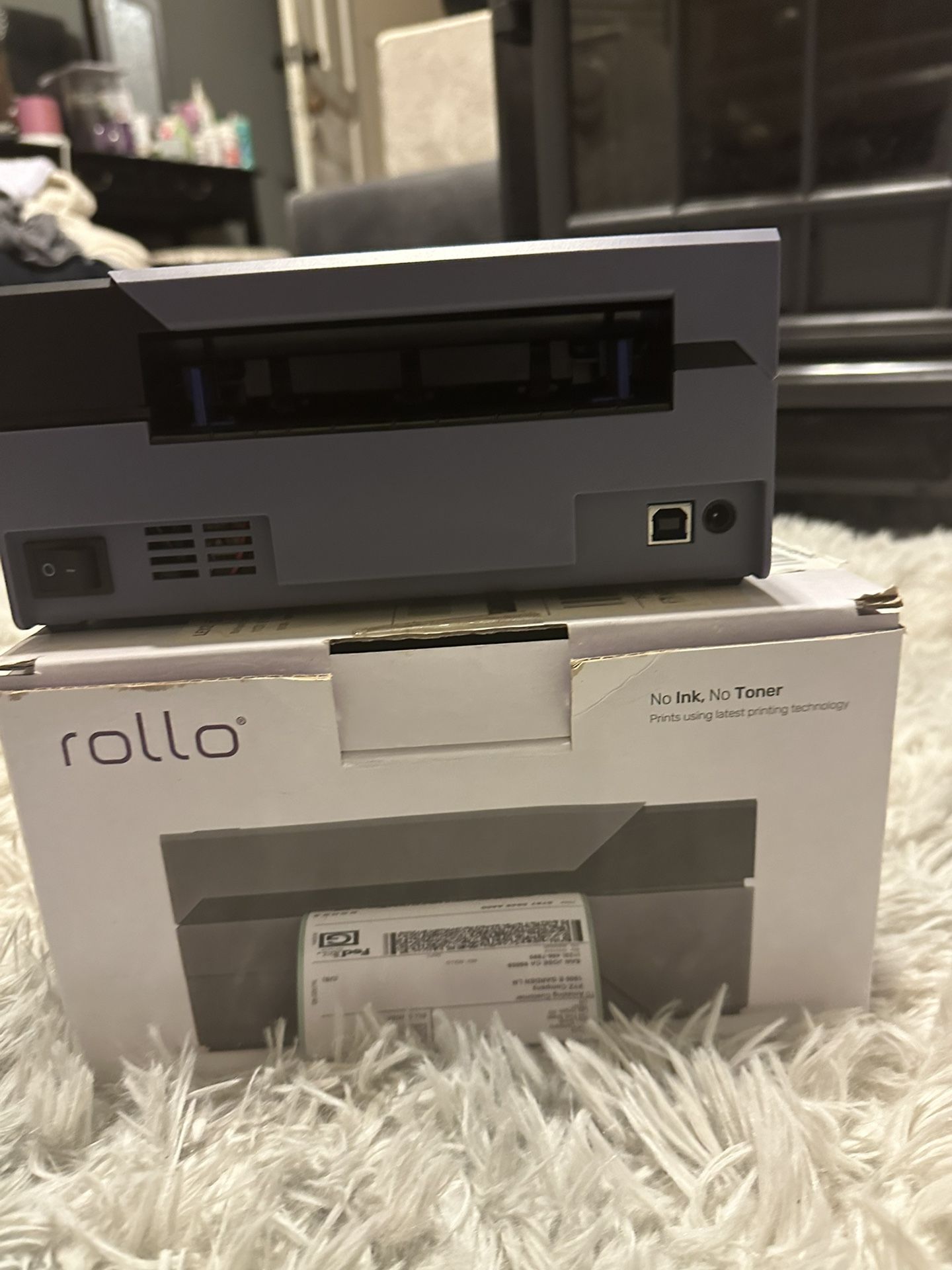 Rollo USB Shipping Label Printer - Commercial Grade Thermal Label Printer
