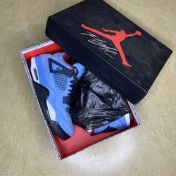 Nike Air Jordan 4 Cactus Jack Travis Scott size 9