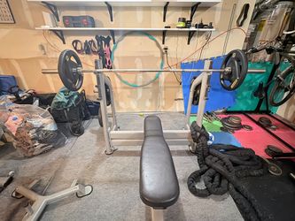 Olympic Bench Press With Bar