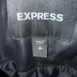 Black Express Leather Jacket 