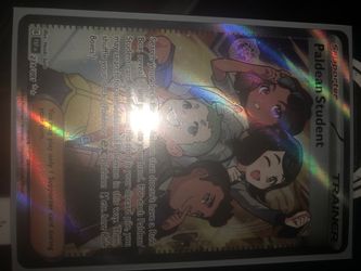 Pokémon Paldean Student Full Art Trainer Card 231/091