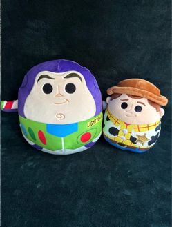 Buzz Lightyear and Woody Squishmallows