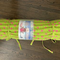 New Roll Up Beach Mat With Pillow