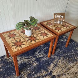 2 SUPER CUTE SIDE TABLES $100 BOTH