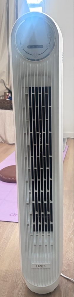 DREO Smart Tower Fan (2026 Model) with Remote – Like New