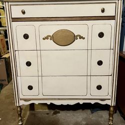 Painted Wood Dresser 