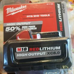 M18 Red Lithium High Output 8.0ah