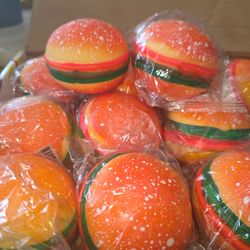 Squishy Hamburgers. Toys   . Antistress.   Se habla espanol