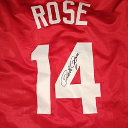 Pete Rose Signed Autograph Jersey MLB Hit King Autographed Baseball Cincinnati Reds 