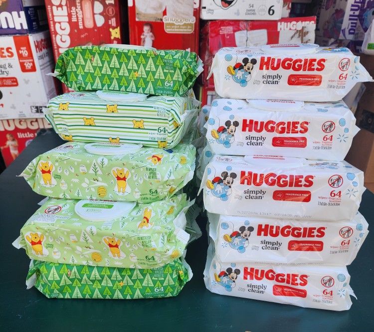 Huggies Wipes 5 Packs $10