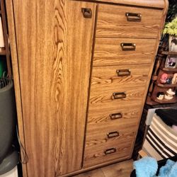 Brown Dresser Cabinet 