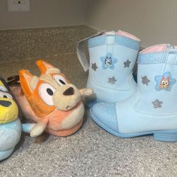 Bluey Toddler Size 8  Bundle