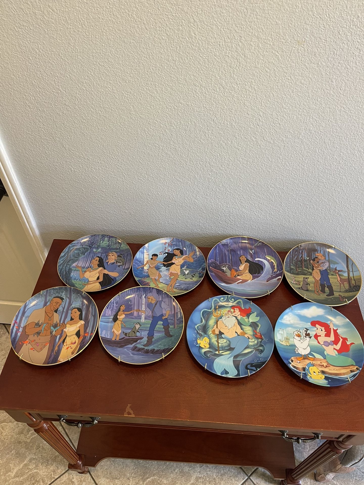 Disney collectible plates