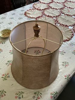 Vintage Drum Lamp Shade