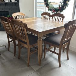 Sturdy Wood Dining Room Table