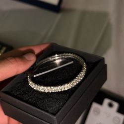 Double Tennis Chain Bracelet 