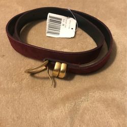 A. Brod Leather Belt