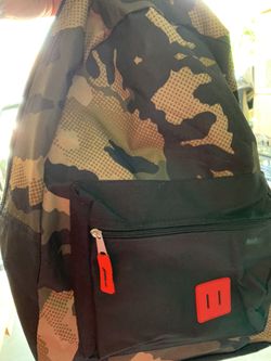 Camo back pack