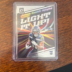 Jaxon Smith-Njigba Rookie Light It Up Card 