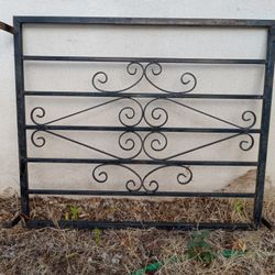 Iron Window Security Bars Panel, 39" x 33".