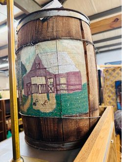 Wood Barrel