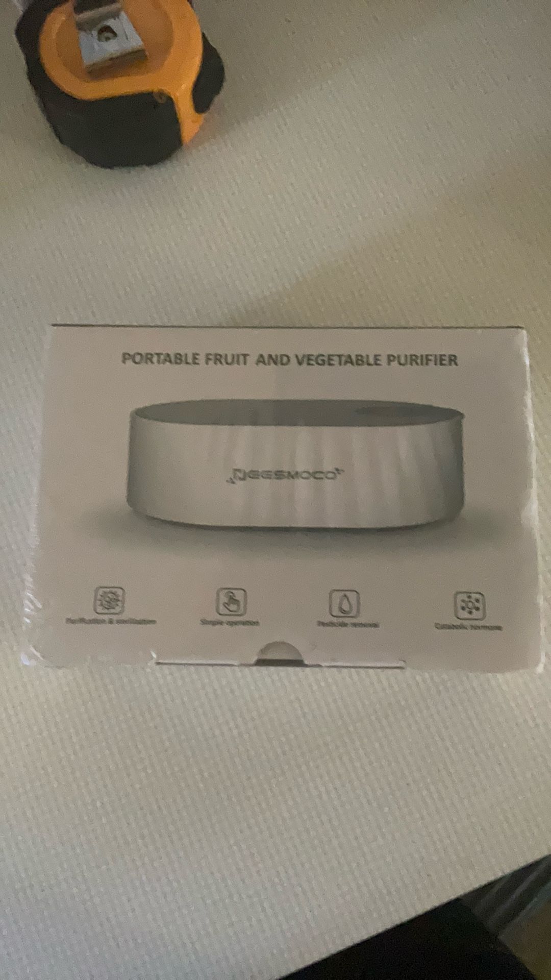 NEW SEALED NEESMOCO Portable Fruit & Vegetable Purifier
