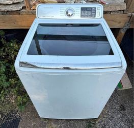 SAMSUNG GLASS TOP 5.2 CU FT CAPACITY WASHER