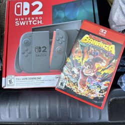 Switch2 and Donkey Kong 