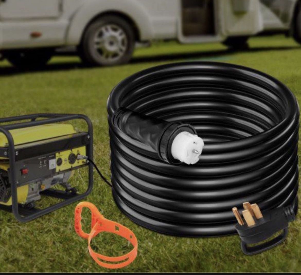 Generator Extension Cord 10ft 50 Amp, Generator Cord. Power Cord. $40.00 FIRM!!