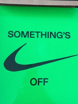 Virgil Abloh x Nike ICONS "The Ten" Something's Off Book