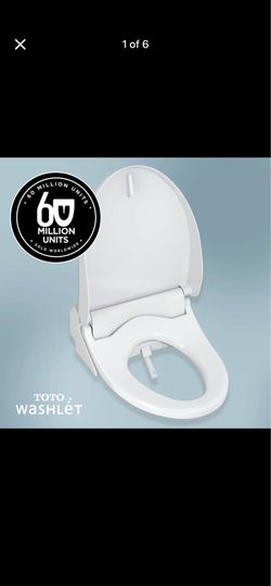 TOTO Washlet Elongated Bidet Seat with SoftClose Lid T1SW2491#01