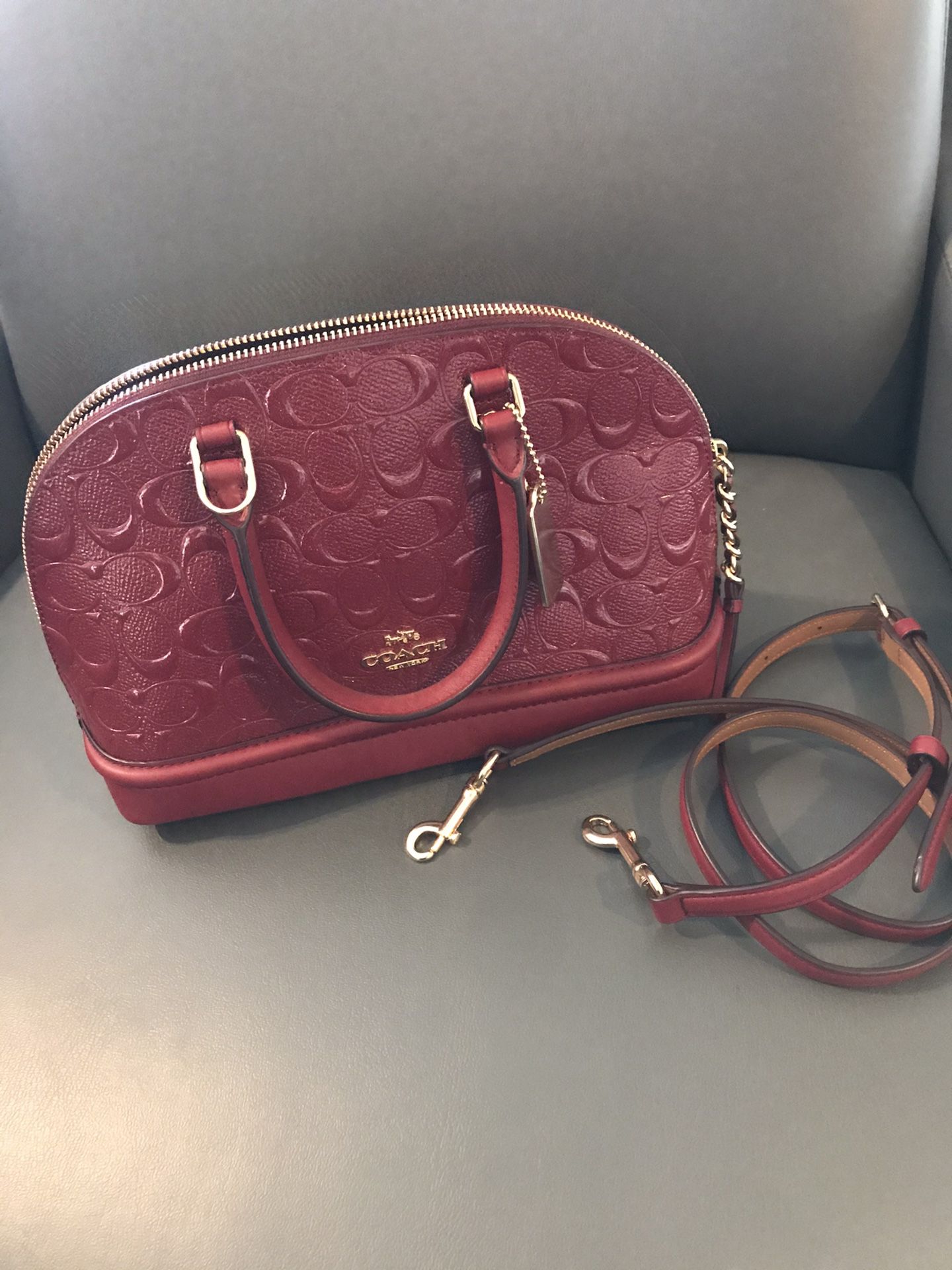 Coach mini satchel