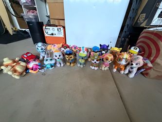 Paw patrol stuffies