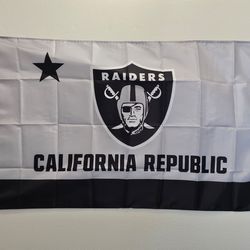 New NFL Las Vegas Raiders Banner Flag 3x5