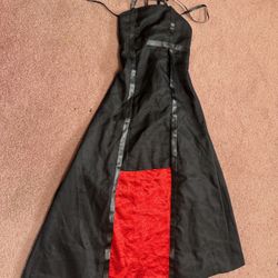 New small black red cosplay spy family kimono goth gothic dress costume