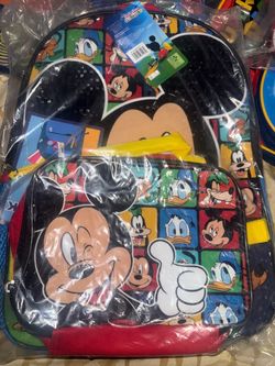 Mickey and friends