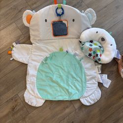 Bright Starts Propped Tummy Time Mat